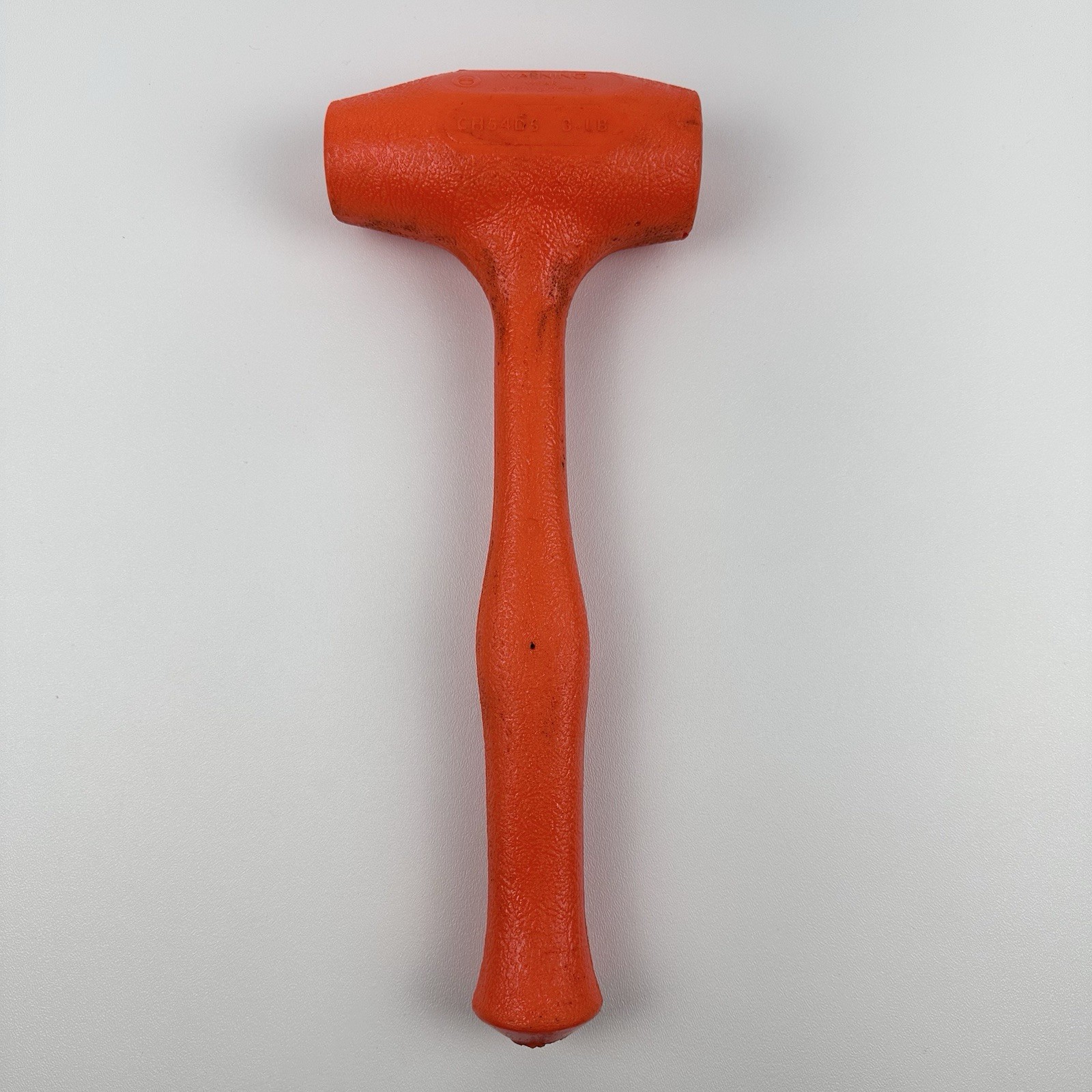 Mac Tools CH54DS 3 lb Orange Uni-Cast Dead Blow Soft Face Hammer Made in USA