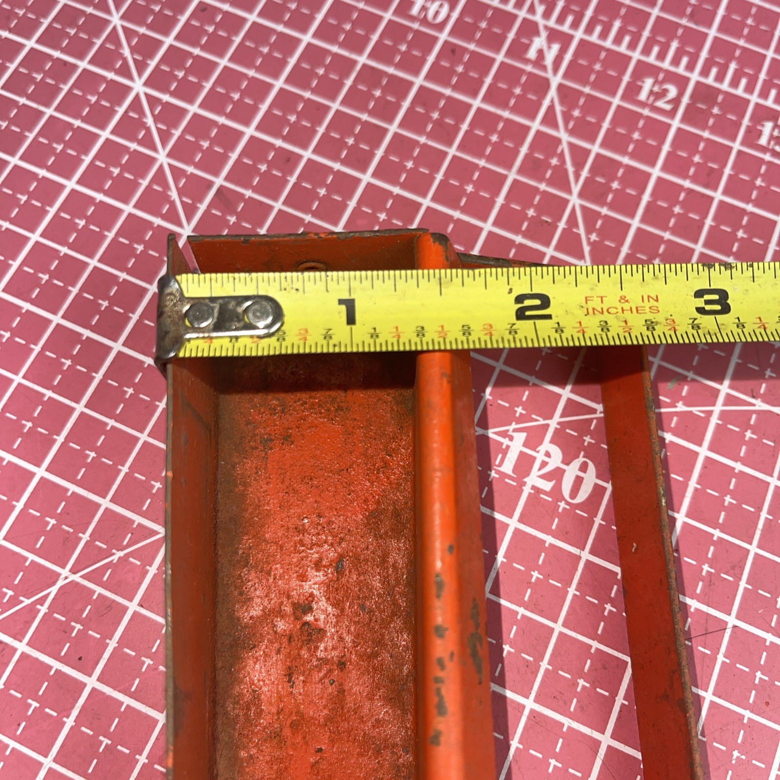 Unbranded 11 In Long Metal Deep Socket Tray Holder Tool Chest Lip Vintage Heavy