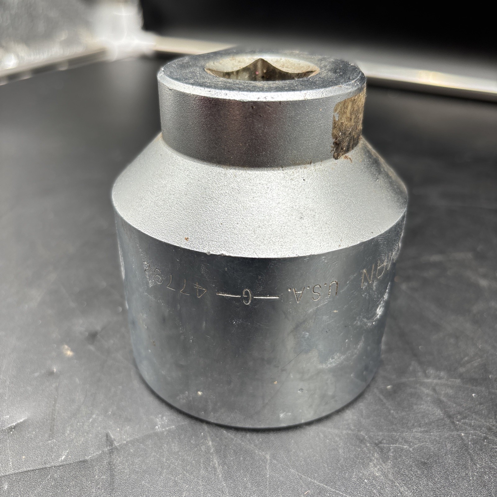 Craftsman 2-1/4″ 12 point 3/4″ Driver Socket U.S.A. G-47792 2.25 Inches GUC