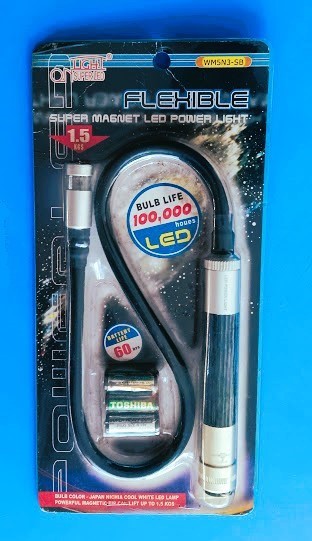Magnetic LED inspection light
