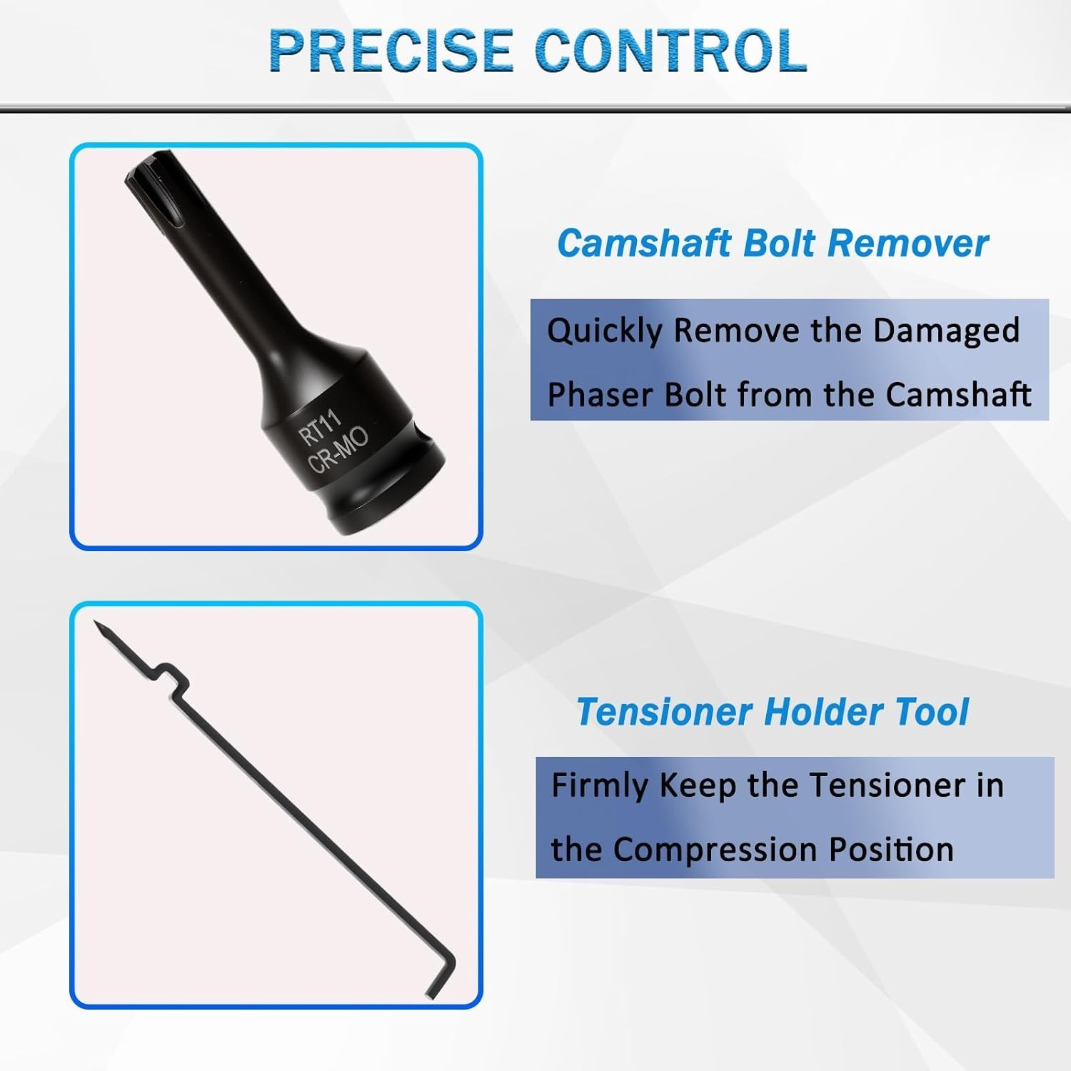 Camshaft Holding Tool Kit, Compatible with Ford 3.5L Ecoboost Upgraded GT F-150