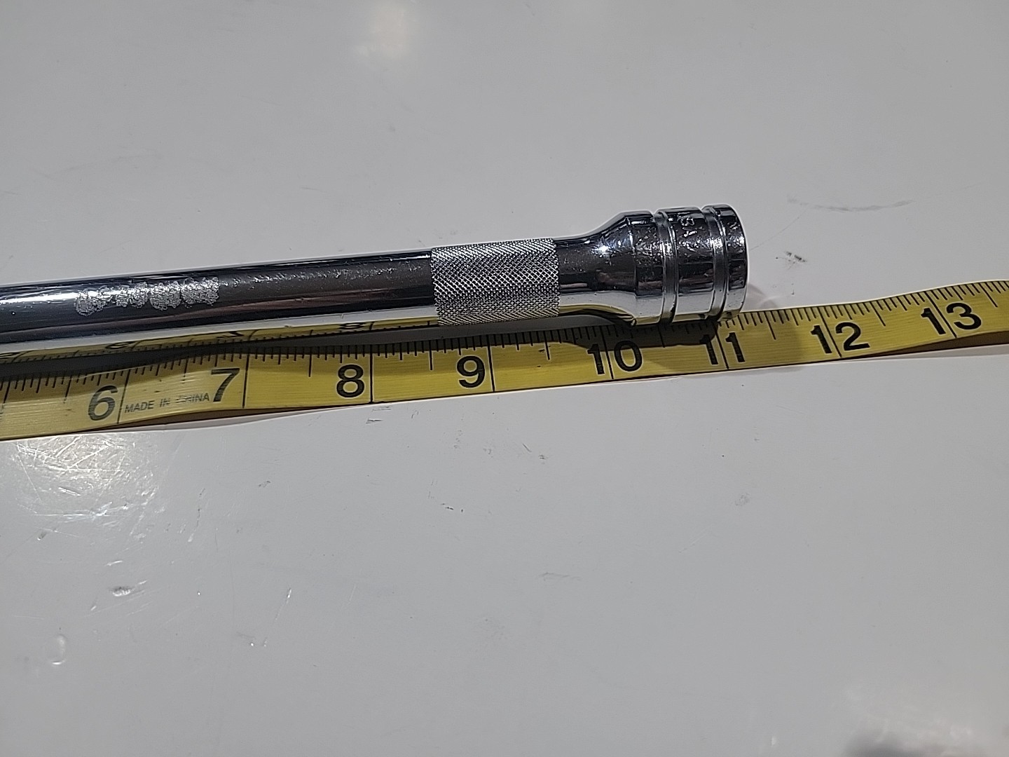 Snap-On Tools SXK11, 1/2″ Drive 11″ Extension, Chrome Knurled Shank **USED**