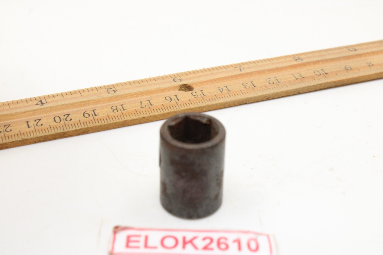 APEX Tools 1116 1/4″ 1/2″ Shallow Impact Socket SAE 6 Point 1″ Long USA
