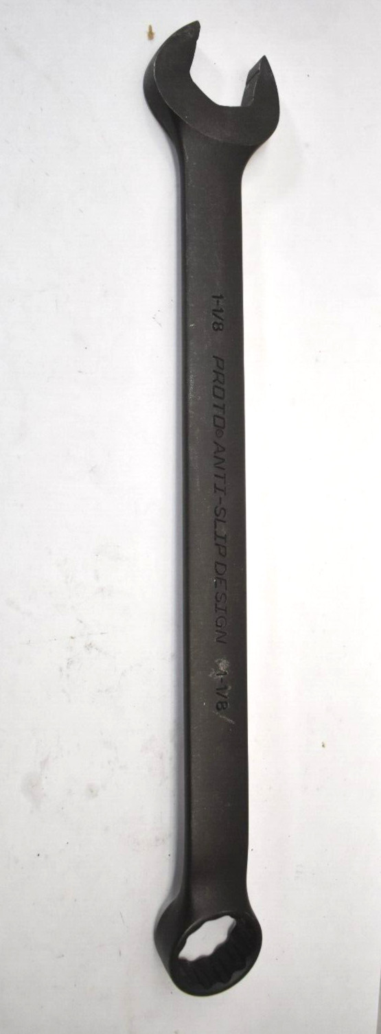 Proto Professional 1-1/8 Anti Slip Design 12 Point Combination Wrench 1236BASD