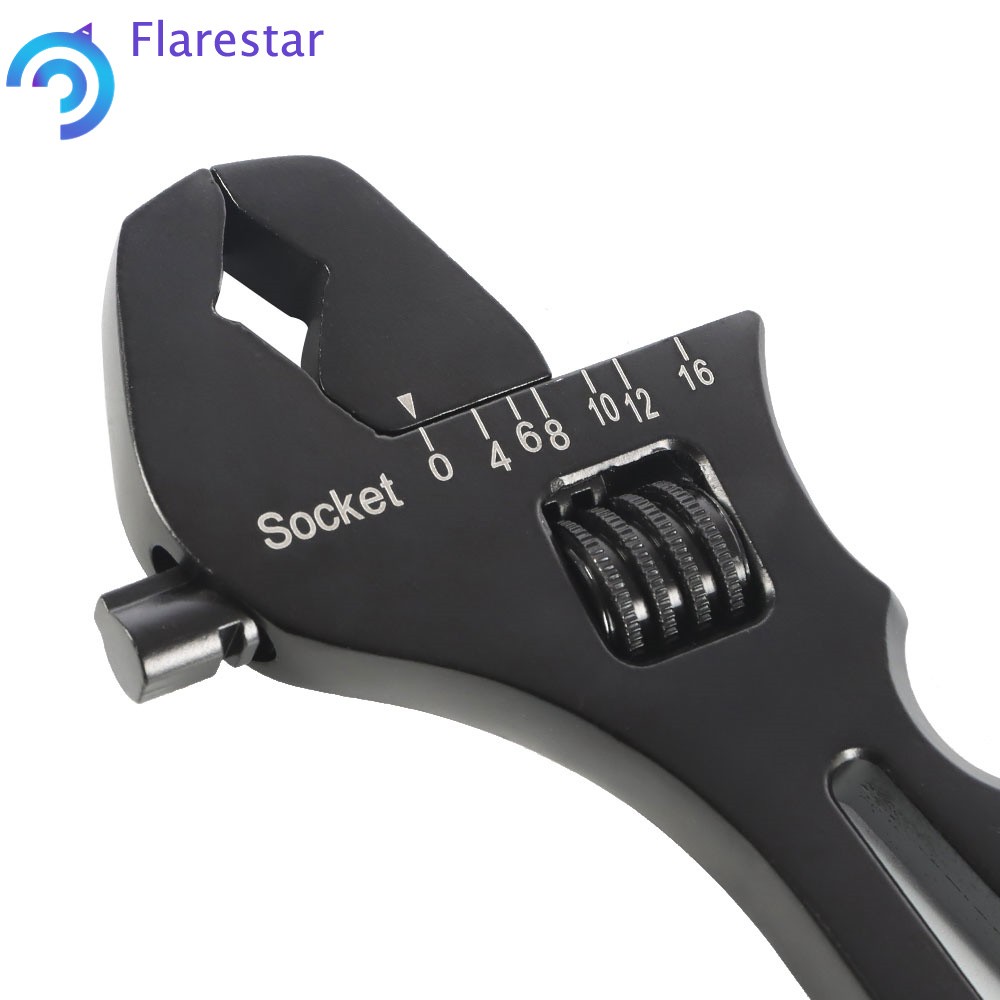 3AN-16AN Adjustable Wrench Aluminum Tool Spanner for Hose End Fitting