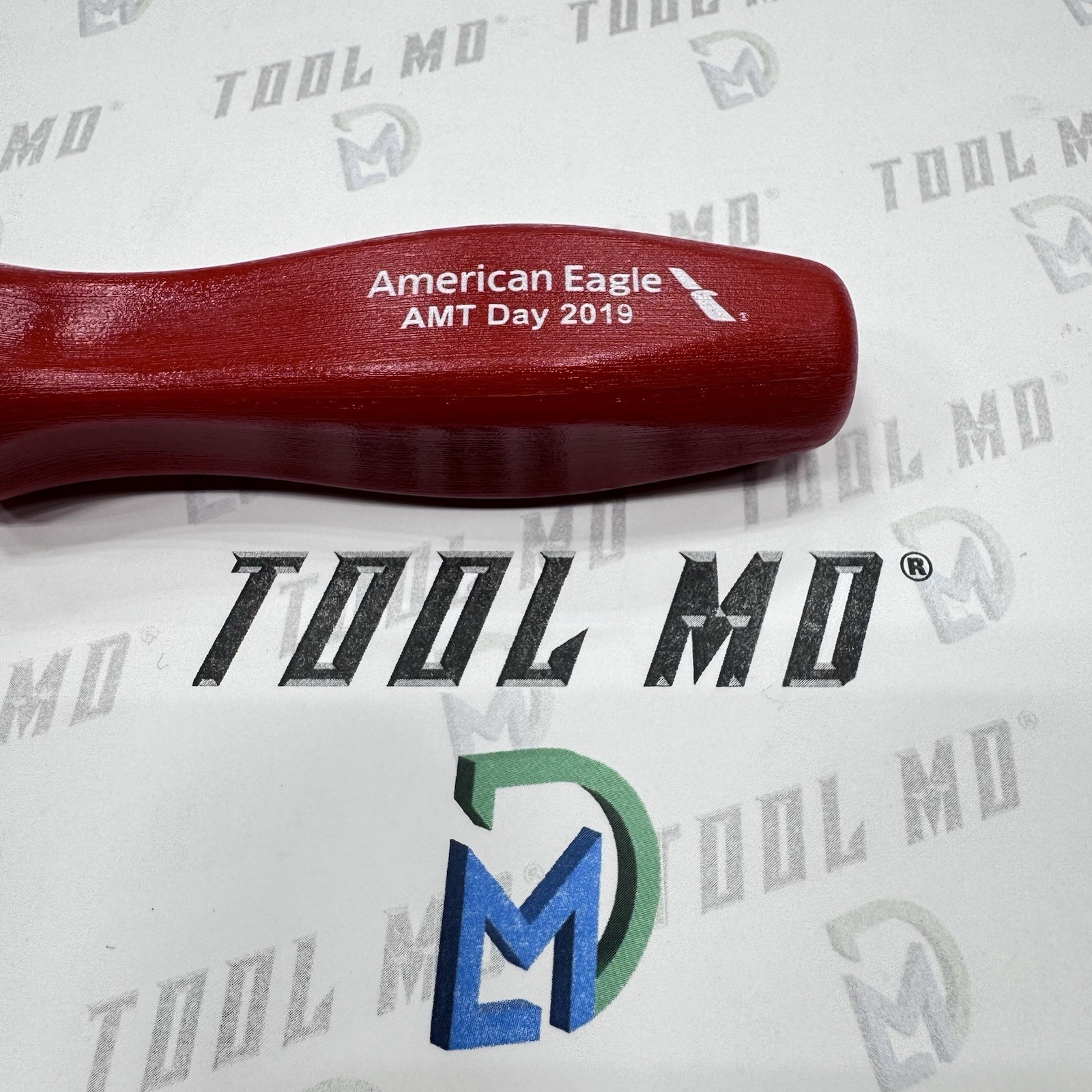 Snap-on Tools RARE RED AMERICAN EAGLE AMT DAY 2019 3/8″ Replacement Handle FHD80