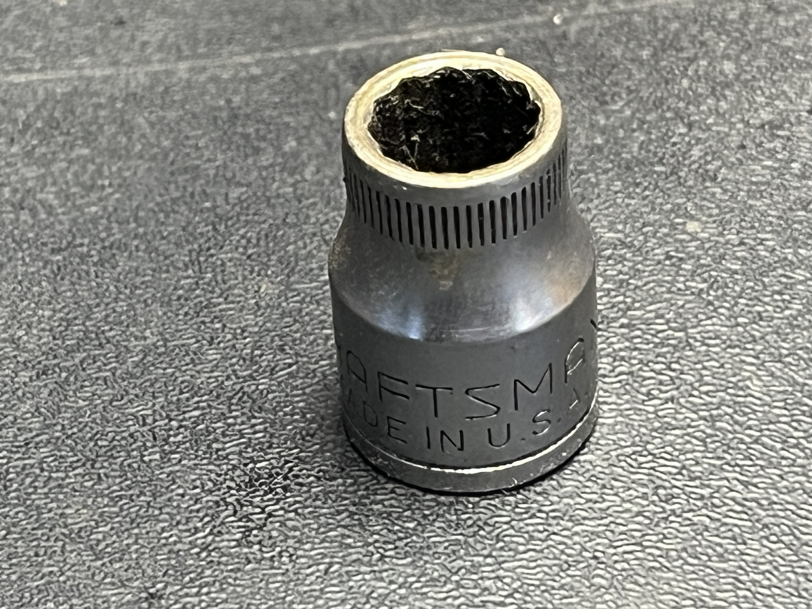 Craftsman USA 9mm 12 Point 3/8″ Drive Shallow Socket 44301 G Series n