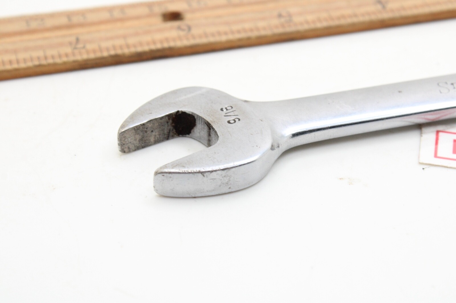 Snap-on Tools OEX-180 9/16″ 12 Point Short Combination Wrench SAE Chrome USA