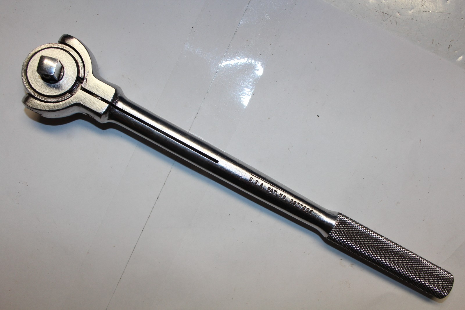 S-K Wayne USA 3870 Roto Swivel Head Ratchet 3/8 » Drive SK 10-3/4″ Long USA