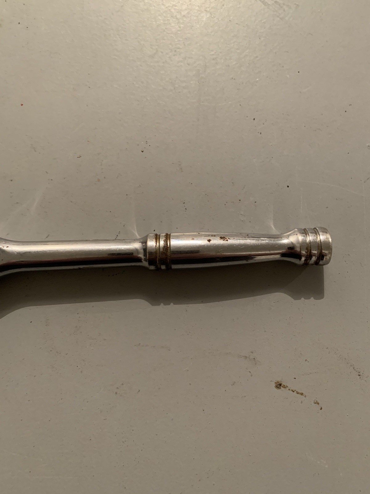 Pittsburgh Pro Vintage 3/8 Quick Release Ratchet USA Made Used Good Condition