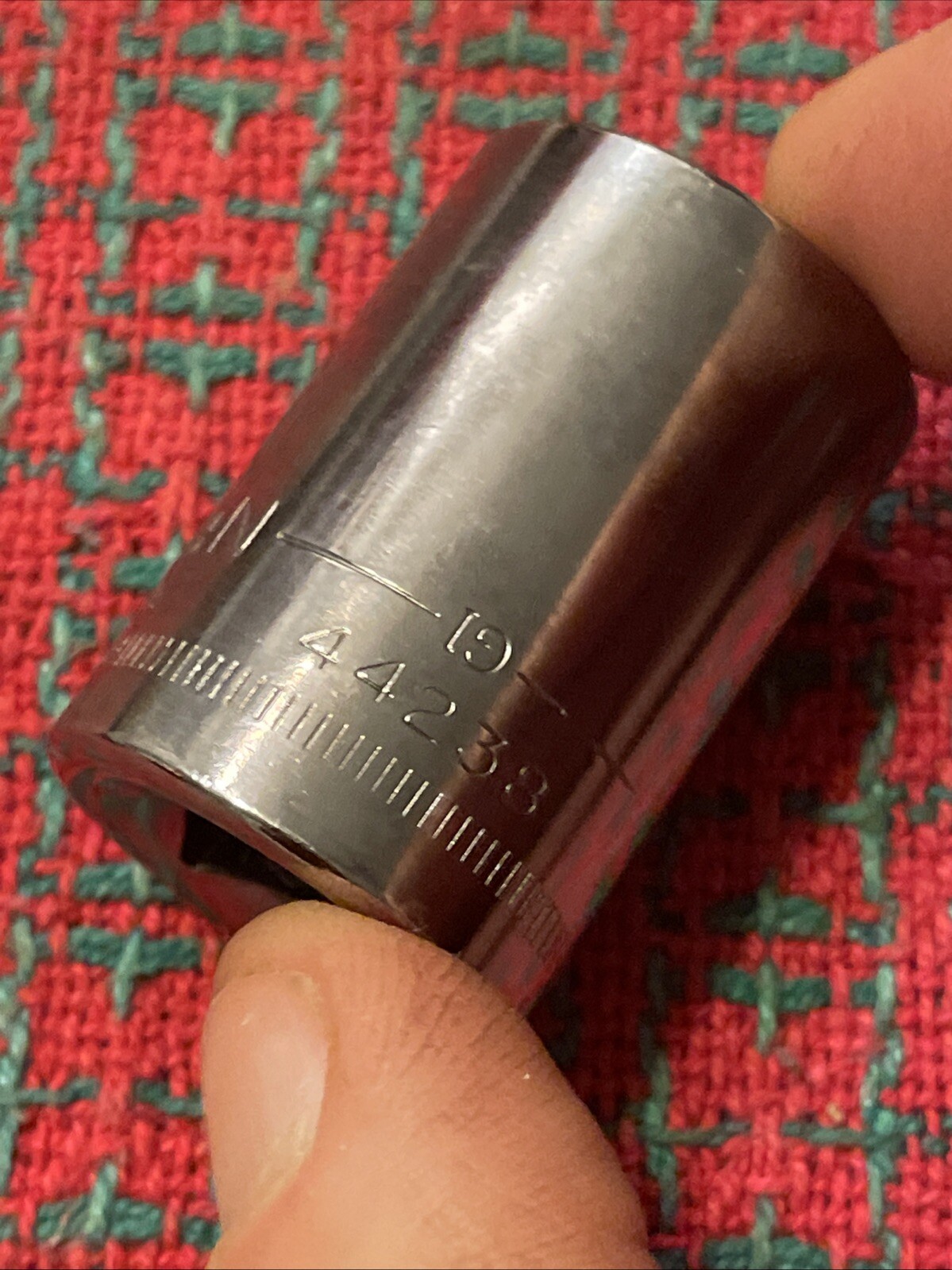 Vintage Craftsman 19mm Socket 44238 USA 🇺🇸 1/2 Dr NOS