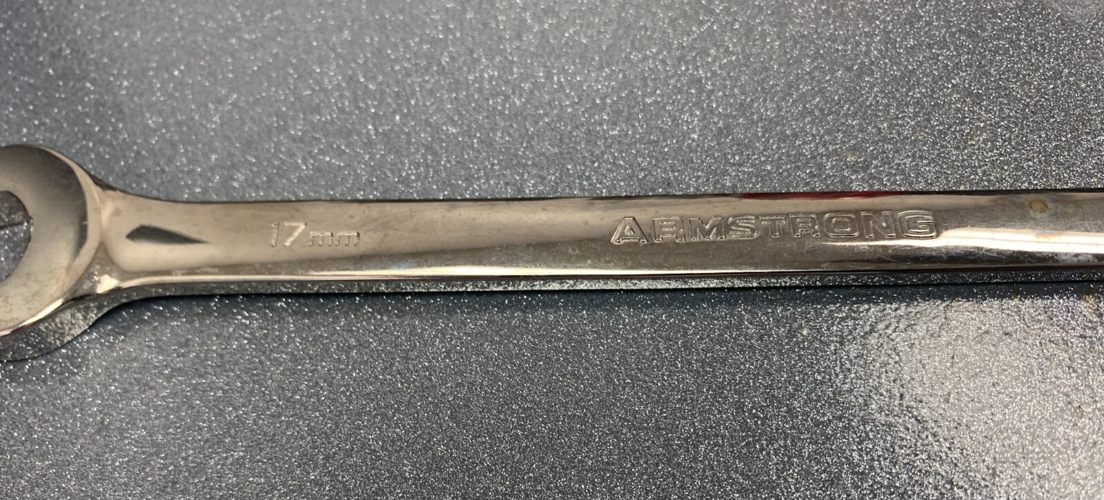ARMSTRONG 17MM 17-MM 52-217 12-POINT 12-PT LONG COMBINATION WRENCH 52217