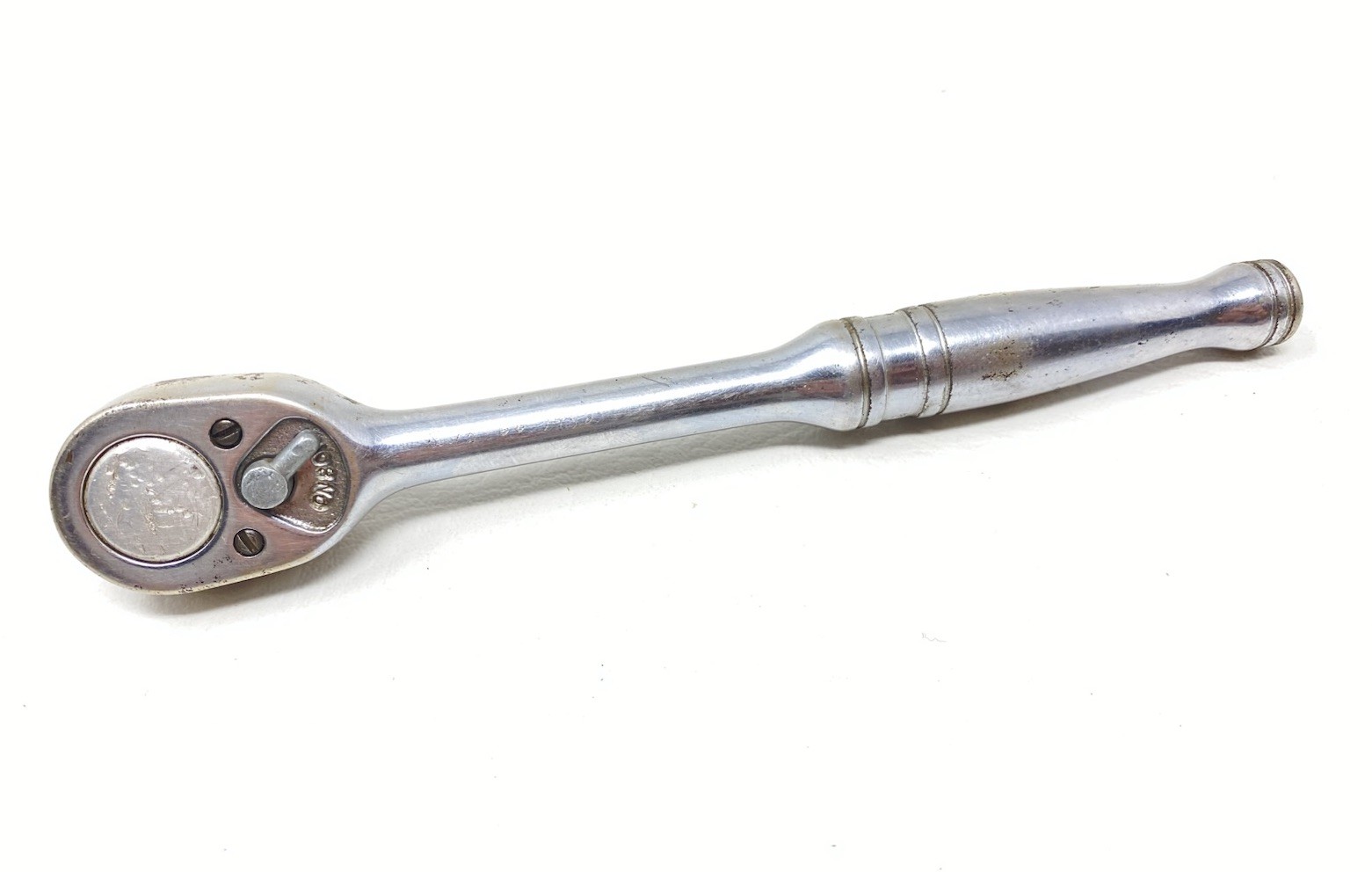 Vintage Snap-On Tools No. F720 3/8″ Drive Standard Handle Ratchet USA Made!