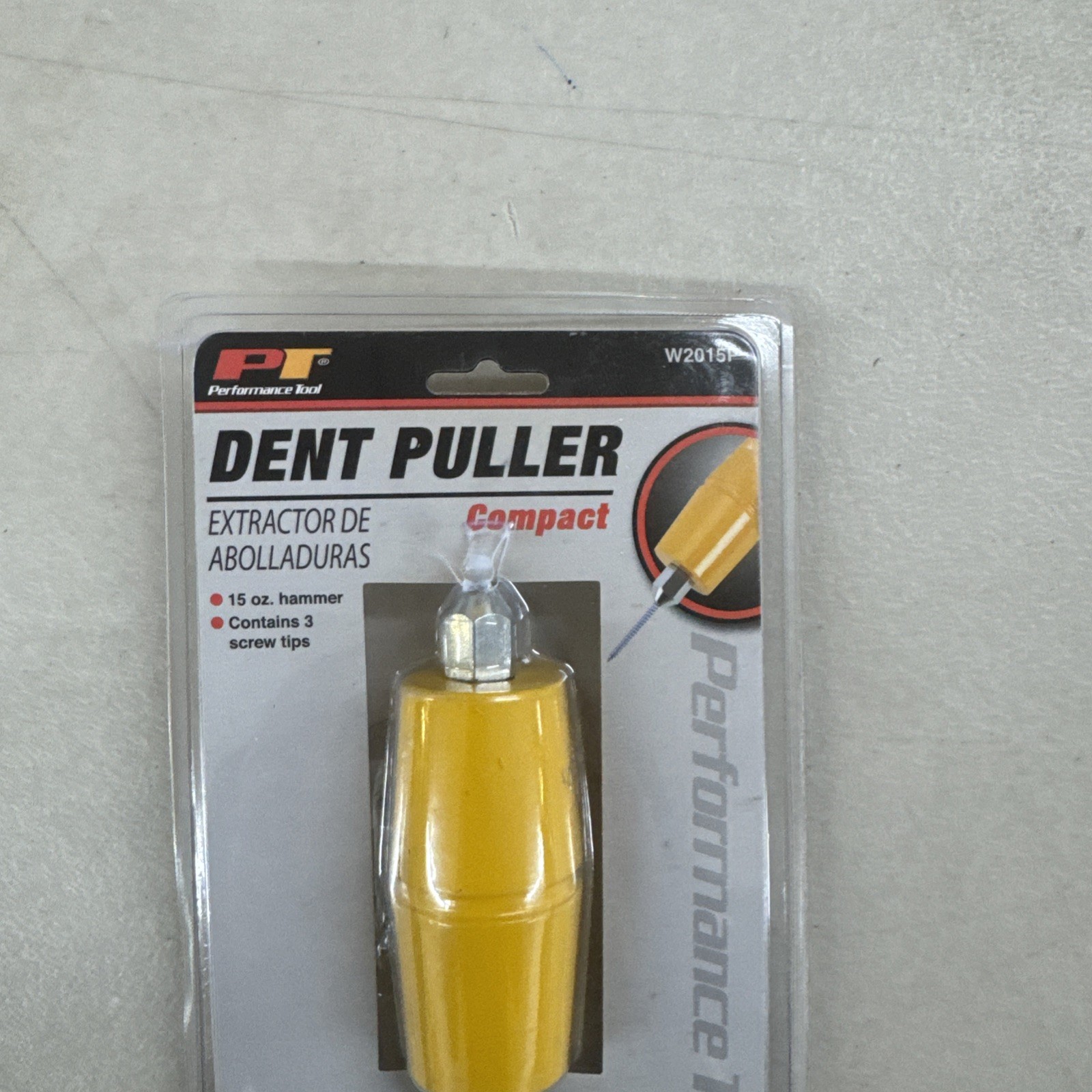 Performance Tool W2015P Dent Puller Compact Slide Hammer Auto Body Repair Tool