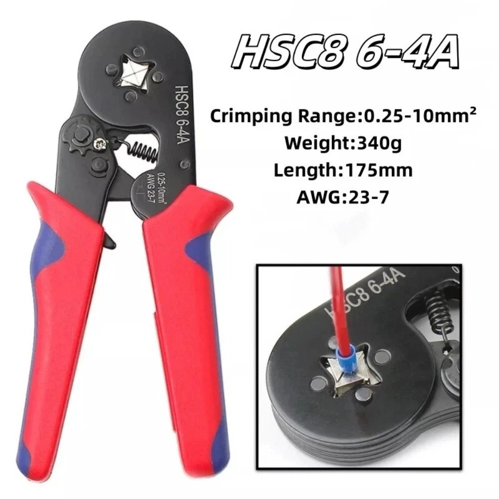 Ferrule Crimping Tool Kit Self-adjustable 1200pc Terminal Wire Crimper Pliers