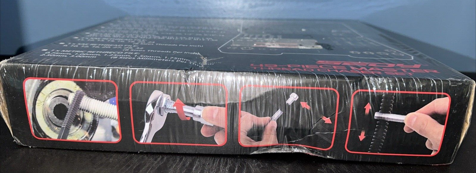 Thread Repair Chaser Tool 49PCS Cleaner Rethreading Master Kit -SEALD-