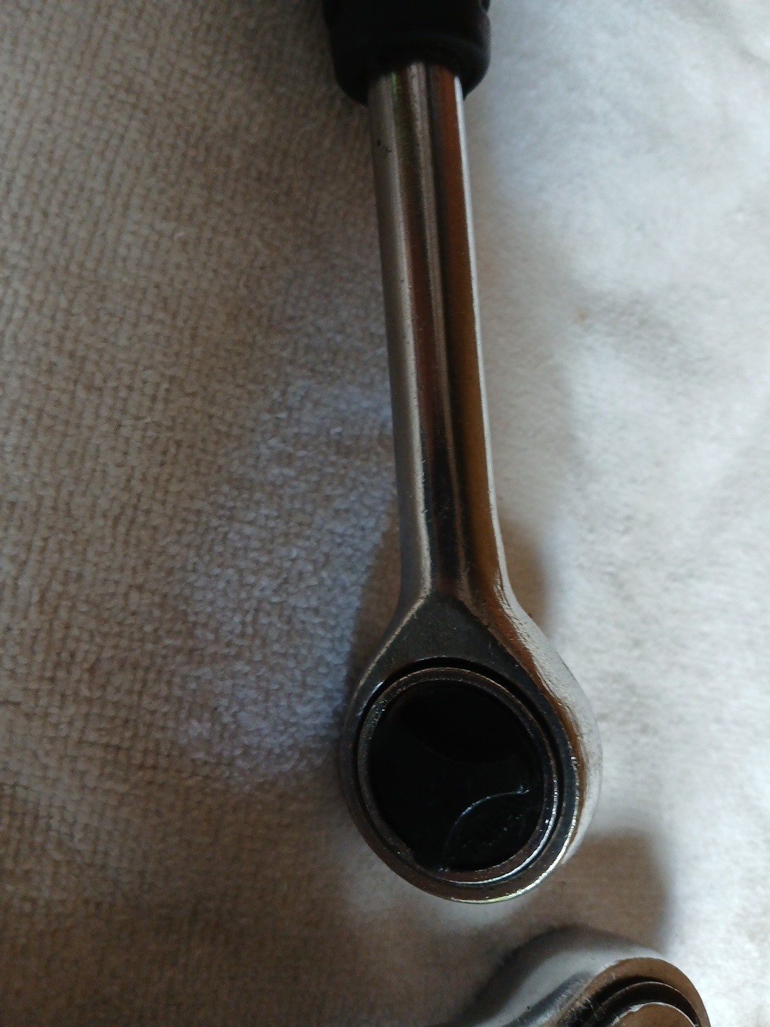Lot Of 2 Ratchets Both 3/8″ One Forge Master, Onle Unbranded