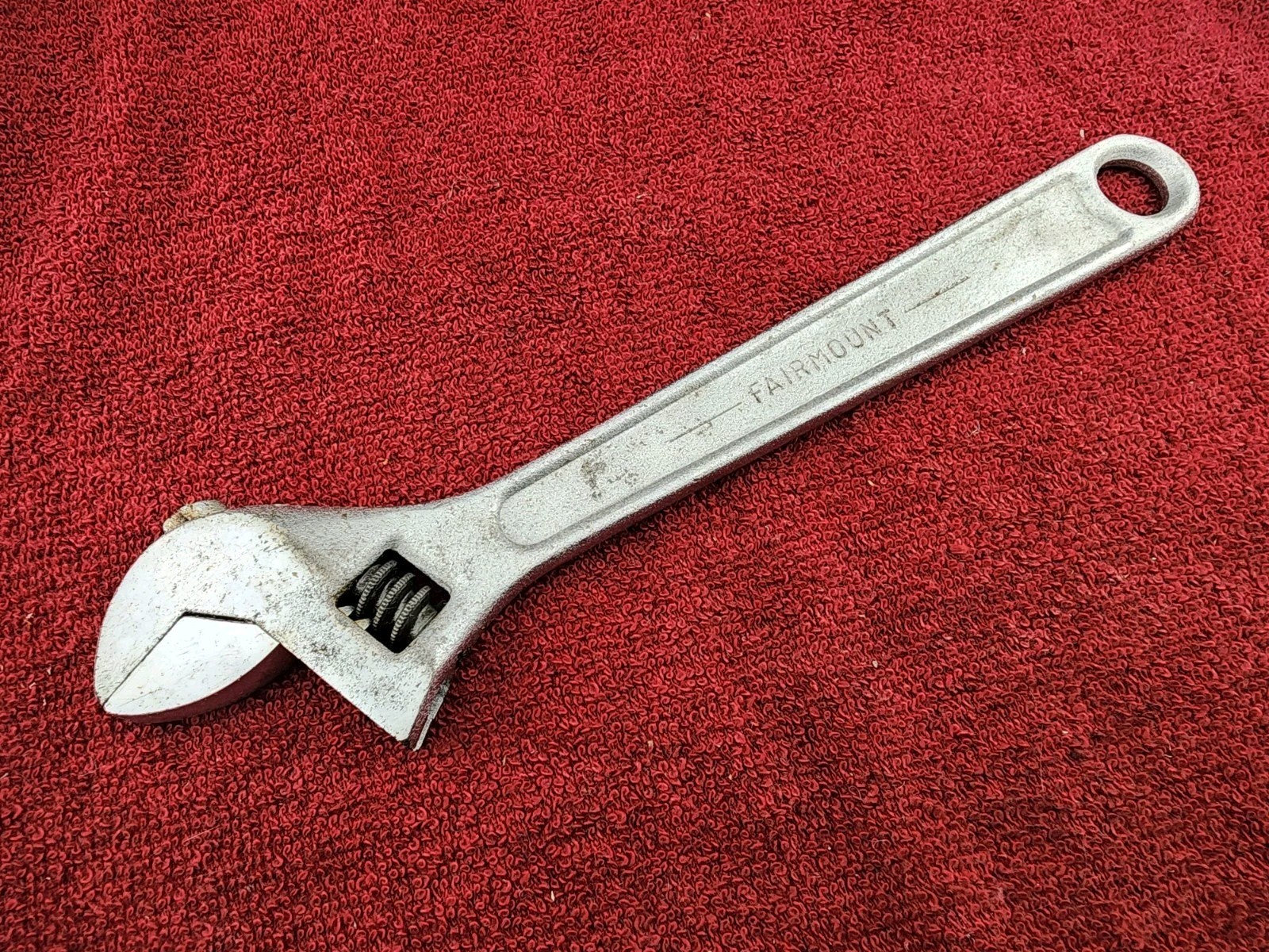 Vintage Fairmount 10″ Adjustable Wrench A-10