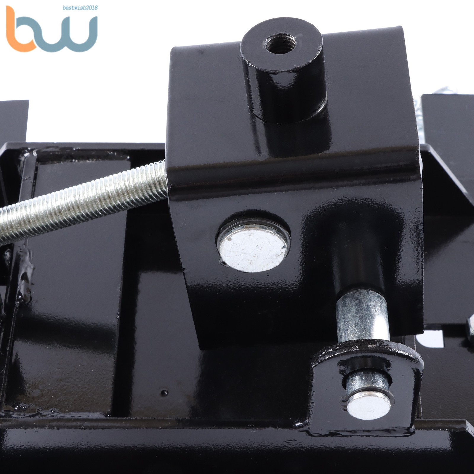 Transmission Floor Jack Adapter 1100lbs Capacity 1/2 Ton for Repair Tool Black