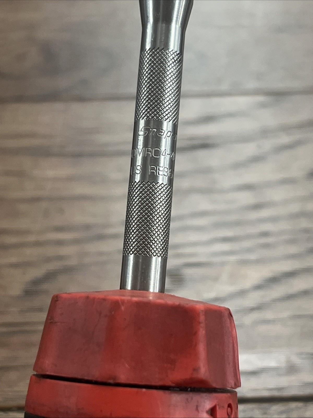 NEW Snap-on Tools Red Ratcheting Soft Grip Screwdriver SGDMRC4-40