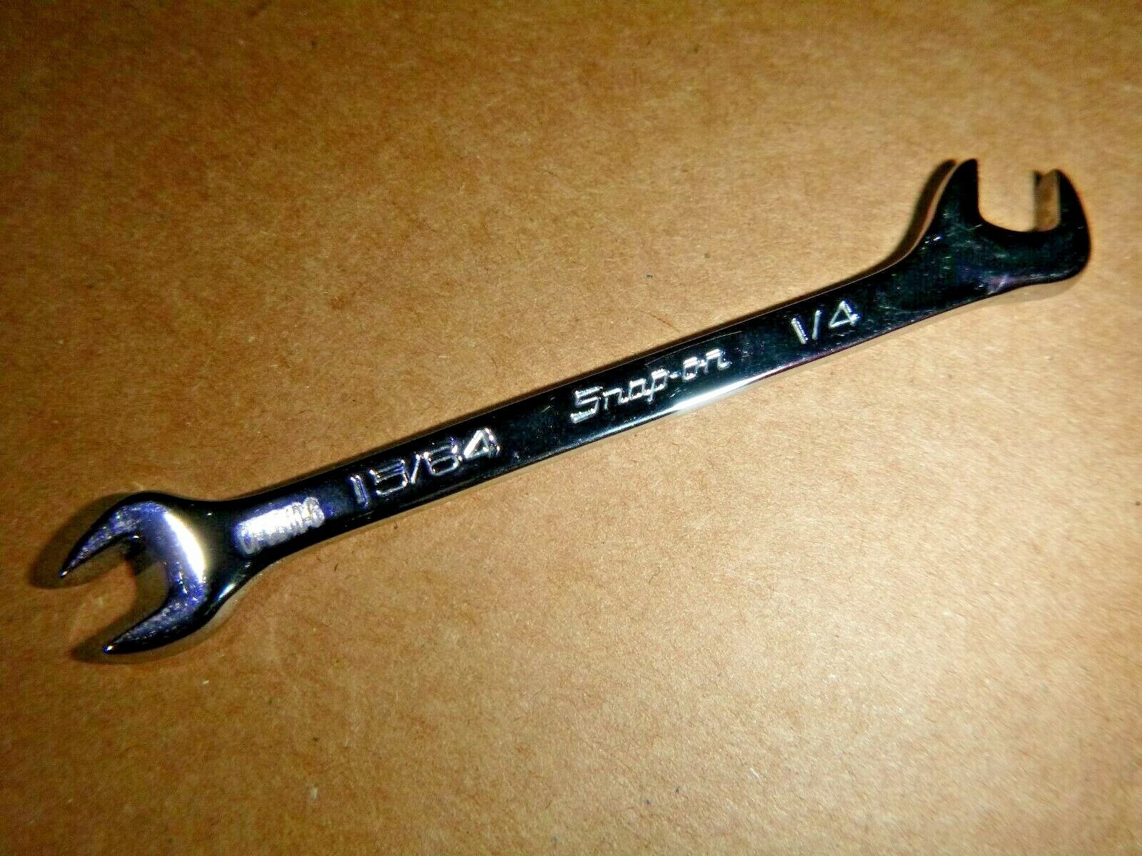 Snap-On Tools DS1516A SAE 1/4″ / 15/64″ Open End Ignition Wrench