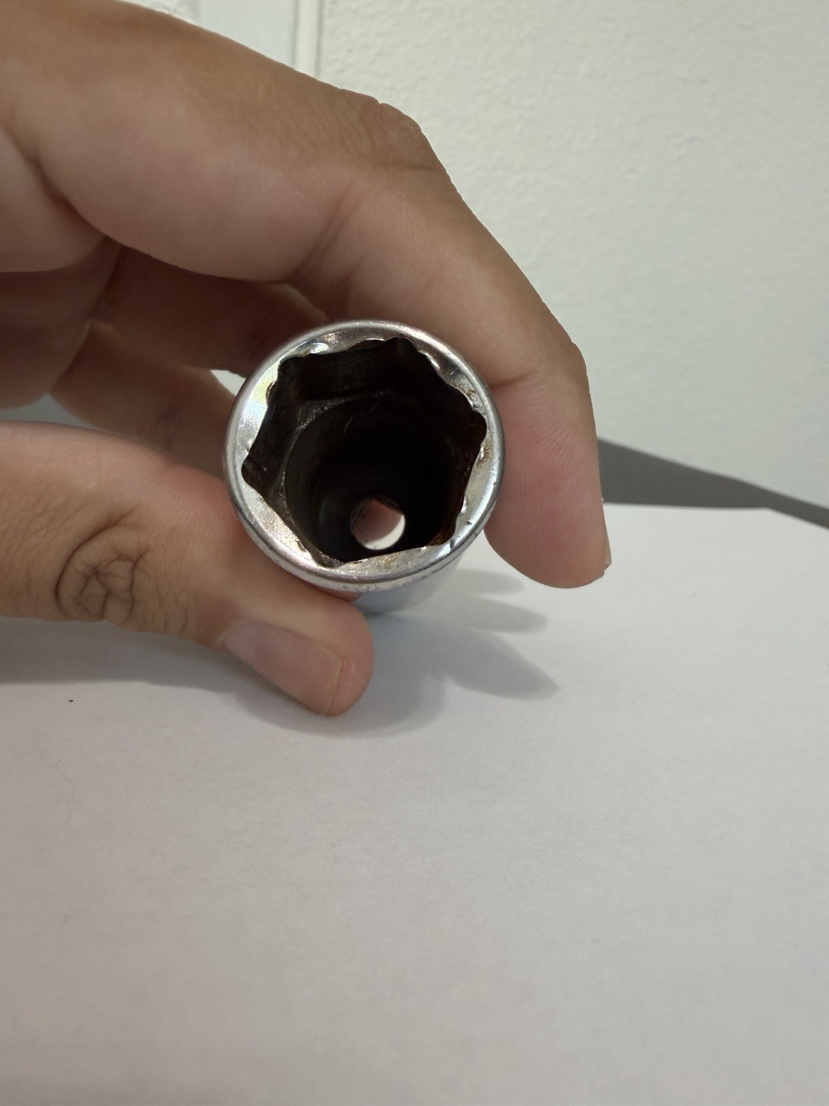 Snap On 3/8″ Drive 6-Point 21mm Deep Chrome Socket SFSM21