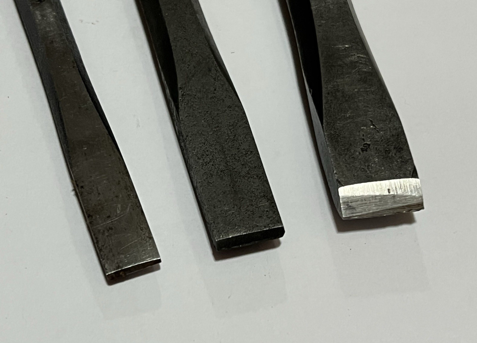 Snap On Flat Cold Chisel Set 3 pc 3/8 – 1/2 – 5/8 USA