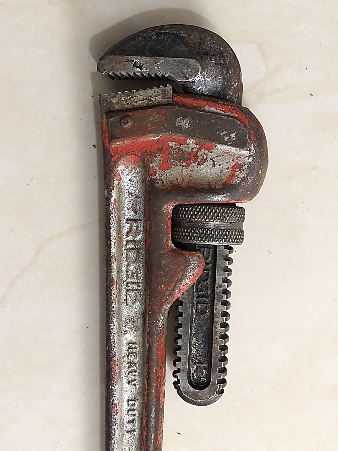RIDGID TOOL CO. 14. 14″ MONKEY WRENCH, HEAVY DUTY, ELYRIA OHIO, USA.