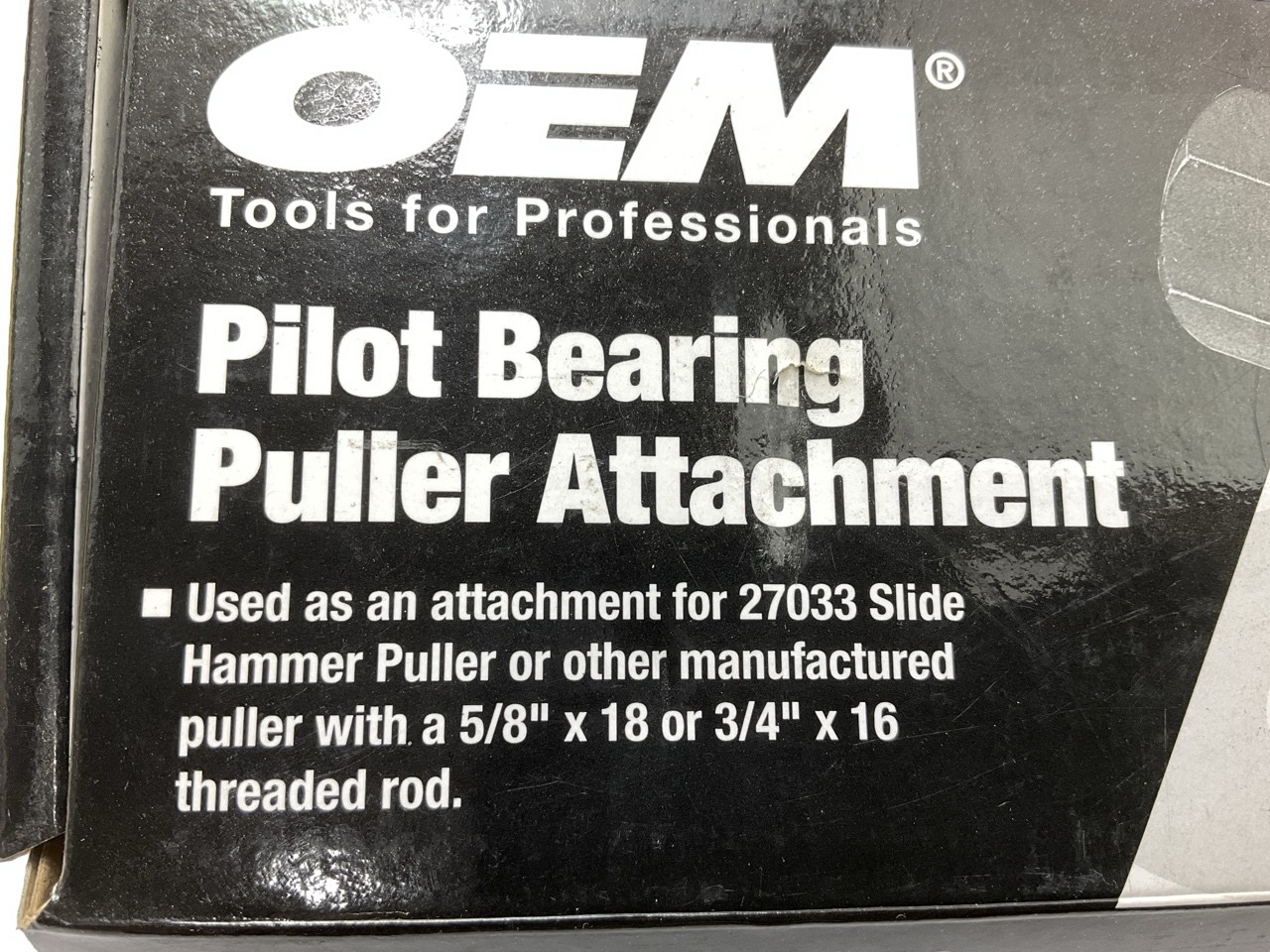 OEM TOOLS 27059 Pilot Bearing Puller Attachment, Pilot Bearing And Bushing Tool