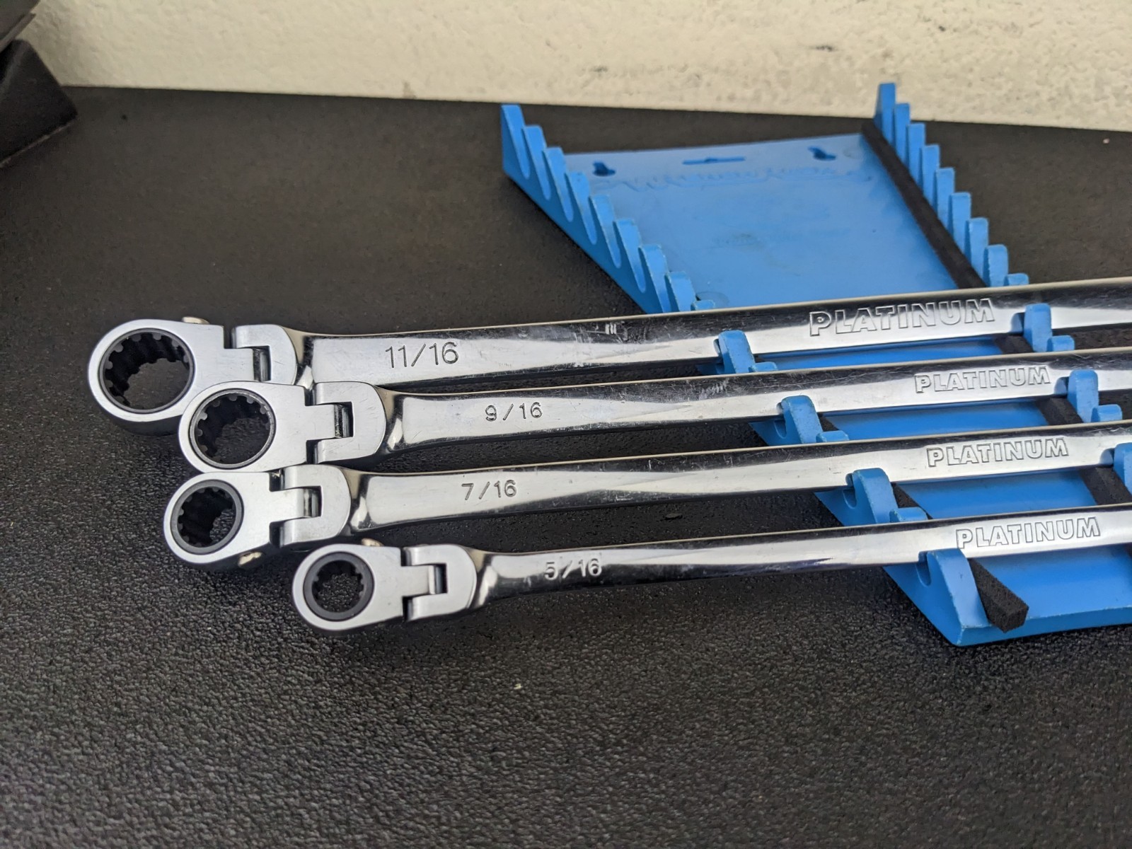 #bo130 Platinum XXL Reversible SAE Ratcheting Flex-Head Wrenches 99750