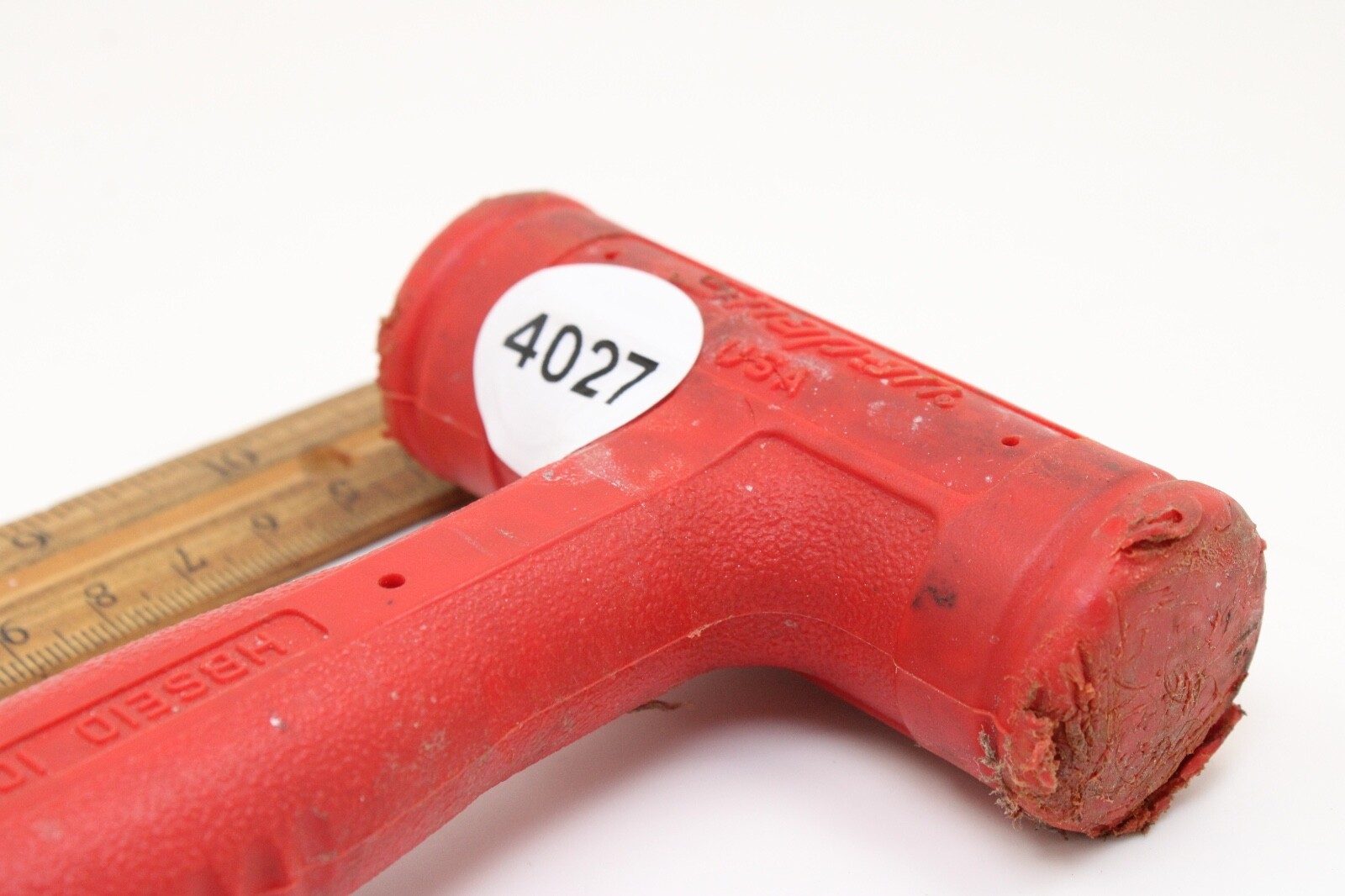 Snap-on HBSE10 10oz/550g 10″ RED Handle Soft Grip Soft Face Dead Blow Hammer USA