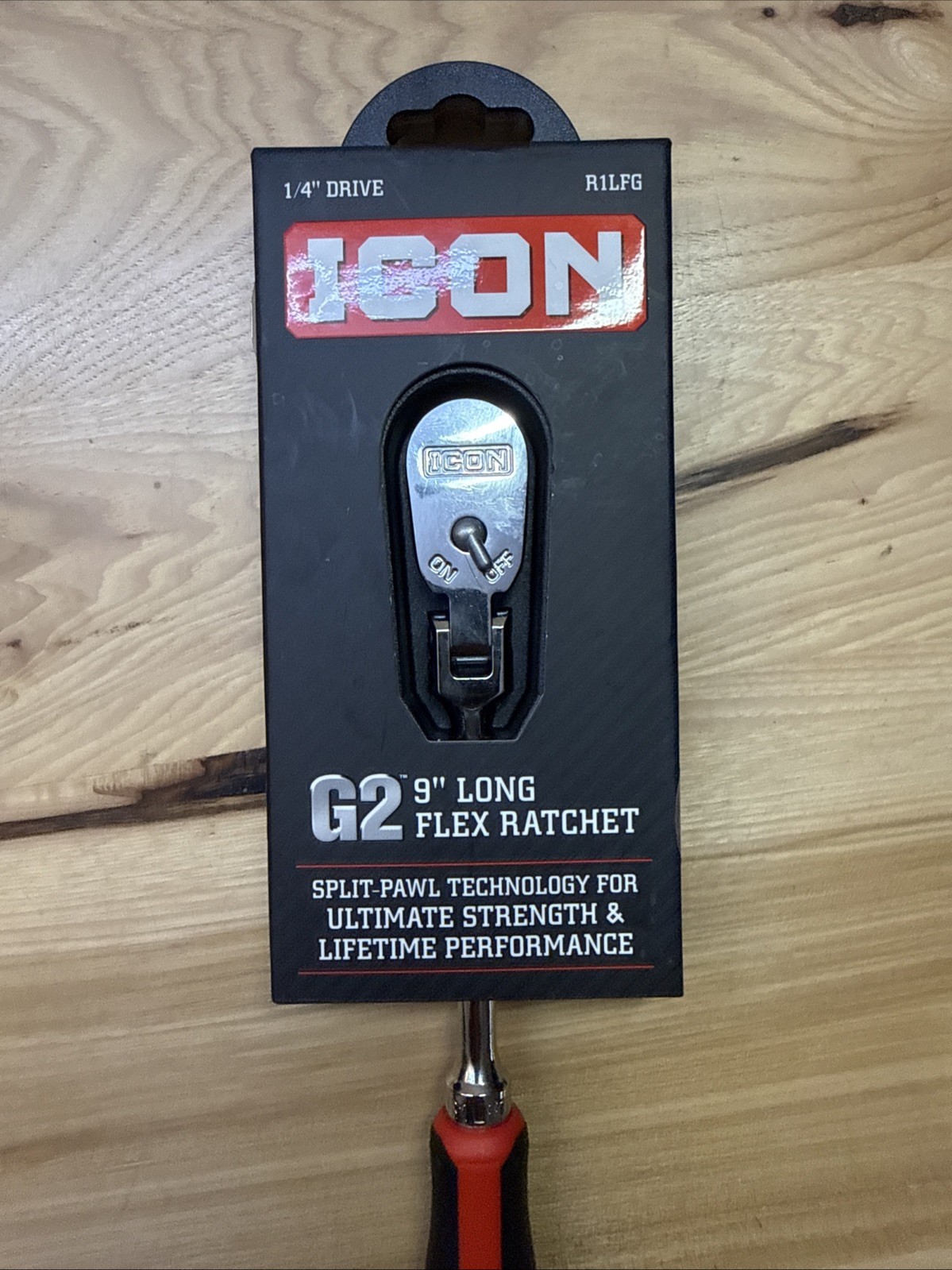 Icon G2 Ratchets 3/8 14” R2LKG Flex Head ,1/4Drive R1LFG 9” Long Flex Head & Mat