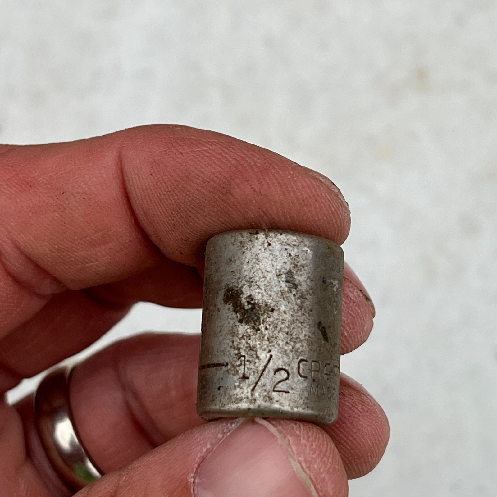 Craftsman USA 1/2″ 6 Point 1/4″ Drive Shallow Chrome Socket 43499 G Series