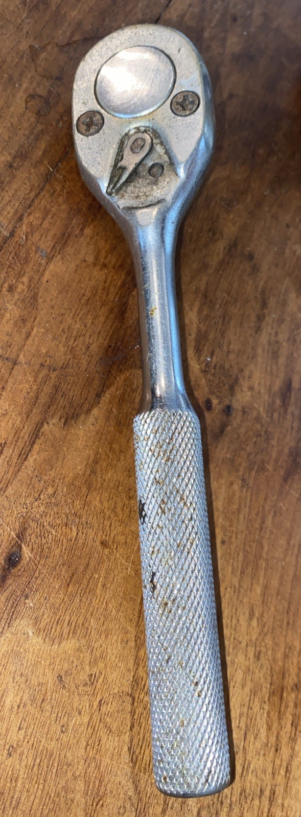 Vintage Proto 5249 USA 3/8″ Drive Knurled Handle Pear Head Ratchet