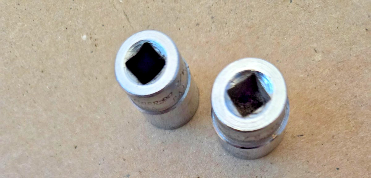 SNAP ON TMD SAE SOCKET SET TMD6-TMD18 10 PIECES 3/16 – 9/16 NICE 12 POINT 1/4 DR