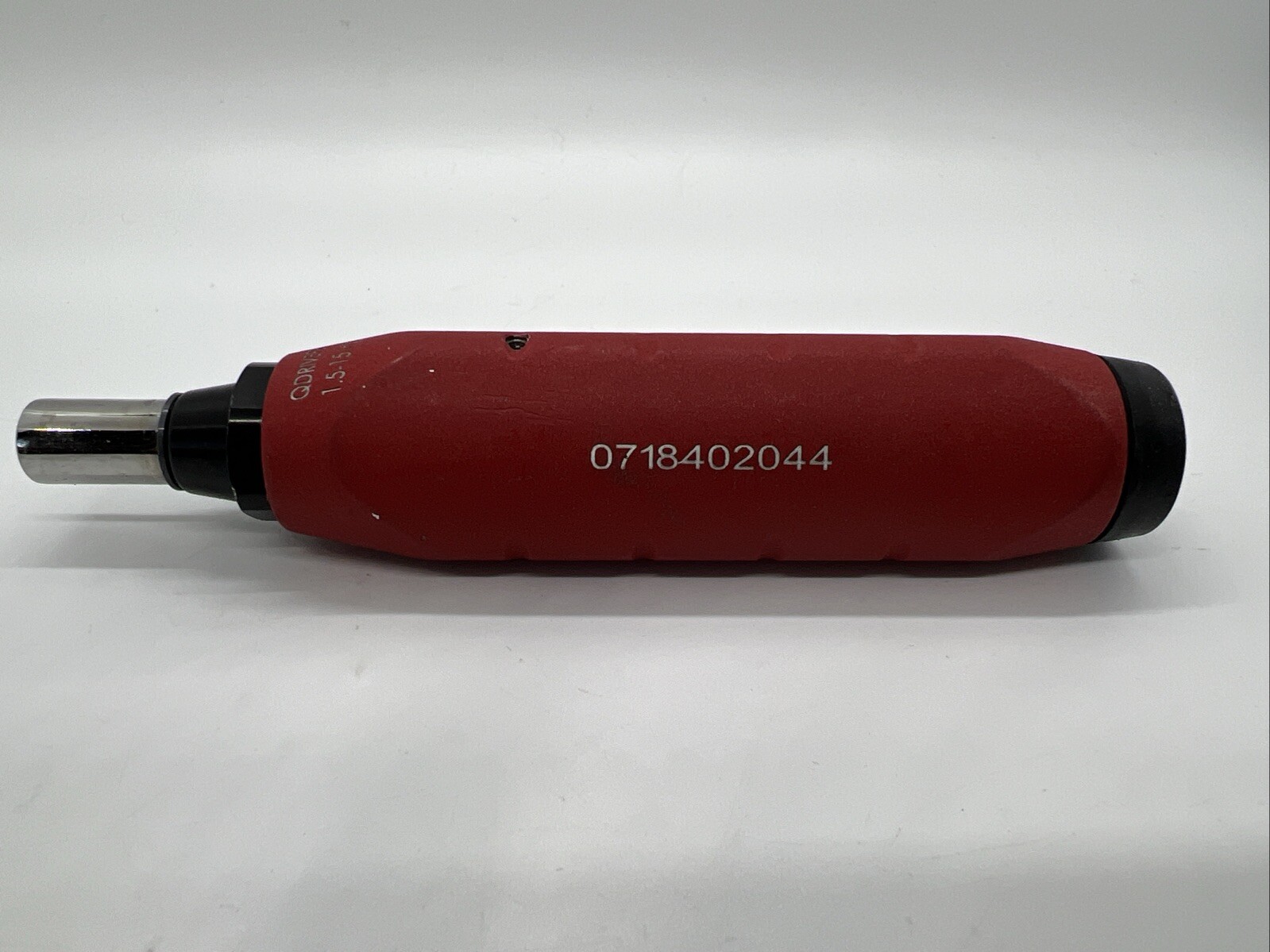 Snap On QDRIVER3P 1/4″ Hex , Preset Torque Wrench 1.5-15 in-lb, Screwdriver Bit.