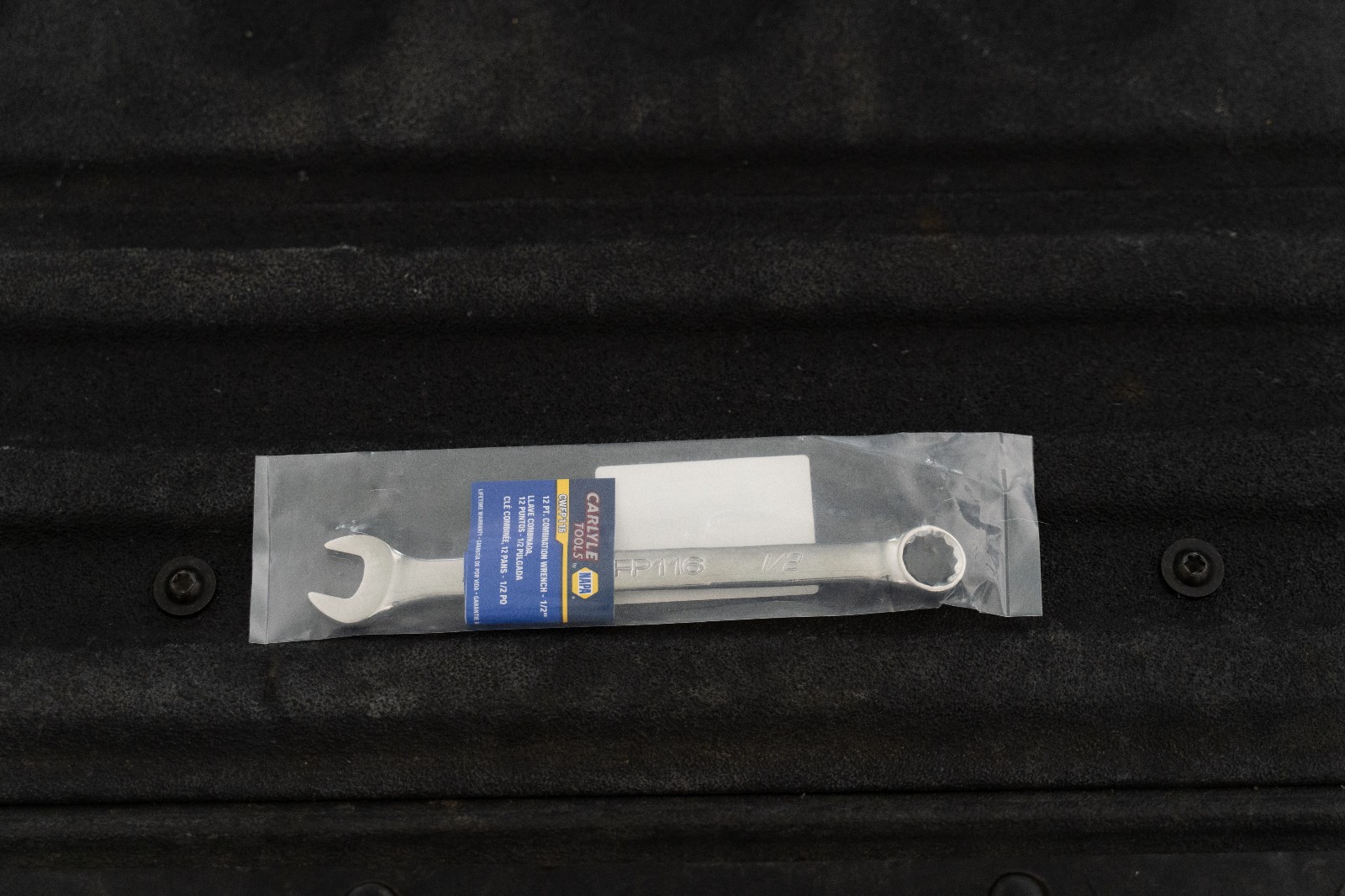 Napa Carlyle 12 Point Combination Wrench 1/2 In Brand New CWFP116