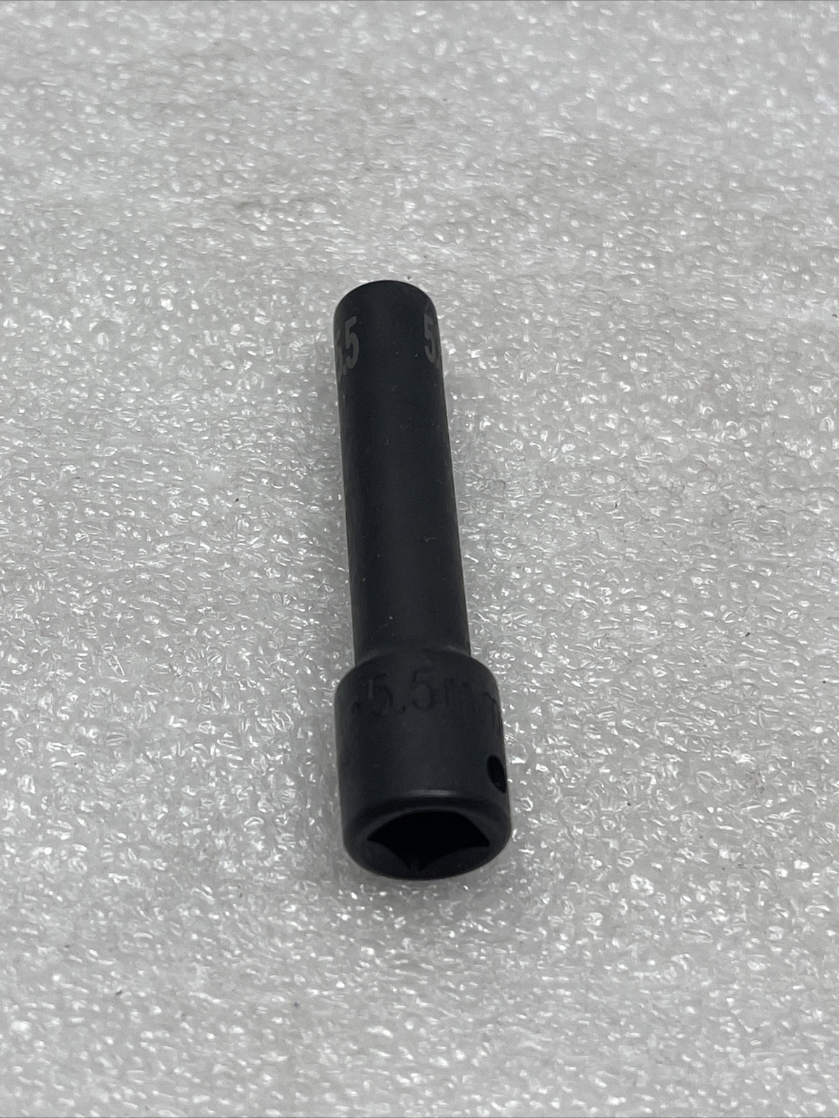 5.5mm SK Hand Tools 1/4″ Drive, 6 Point, Deep Metric Impact Socket, USA, 31065