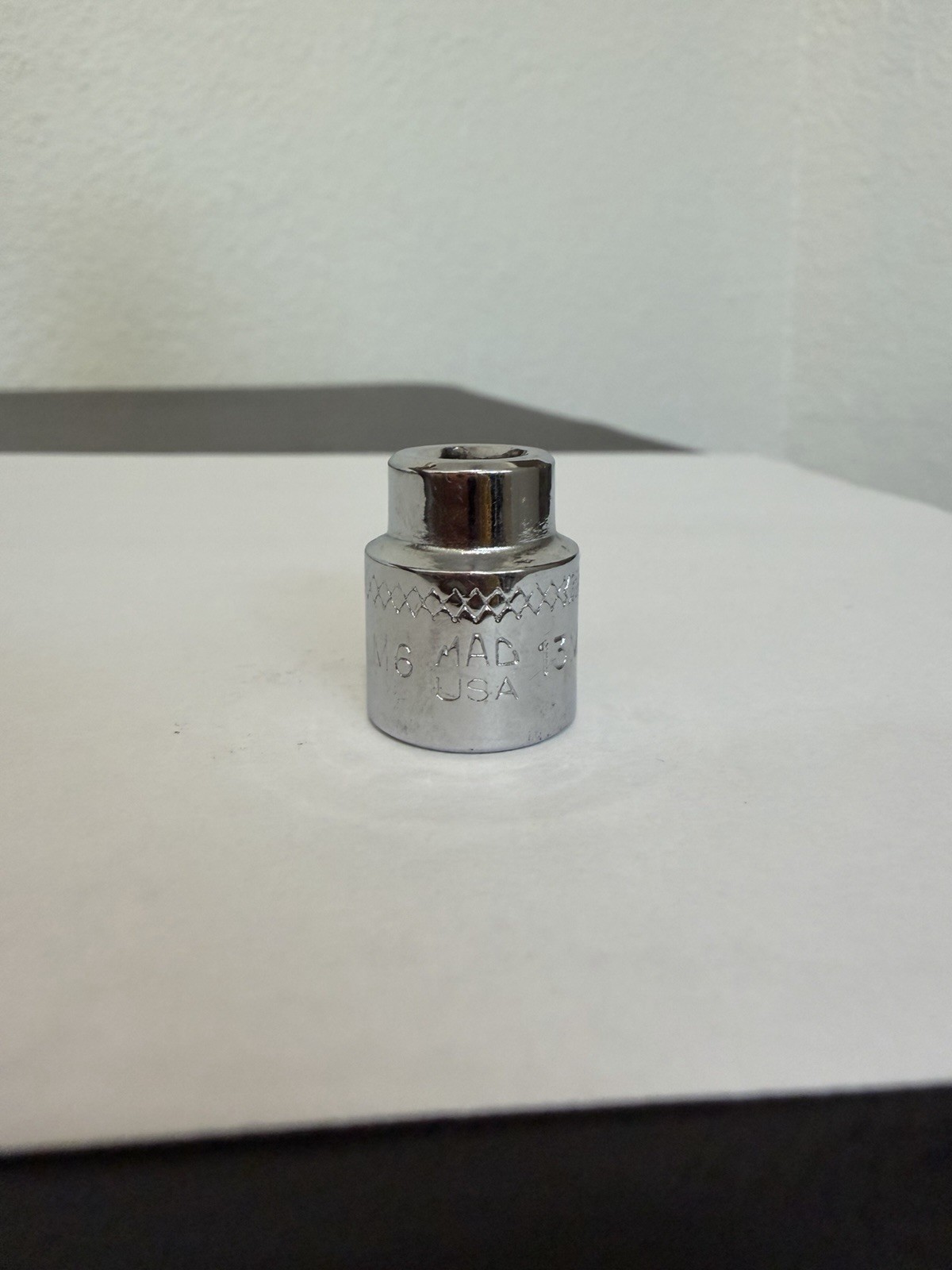 MAC Tools 1/4″ Drive 13mm 6 Point Shallow Socket M613MMR