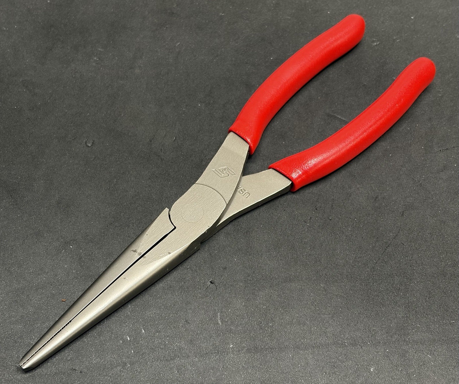 MINT! Snap-on Tools RED Talon Soft Grip 9” Needle Nose Pliers 97ACF