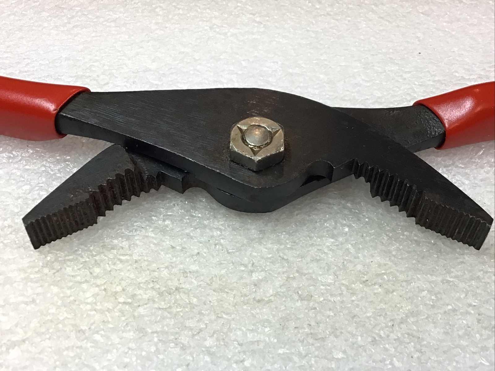 Snap On#46CP – 6-1/2”,Long, Red Soft Griped, Slip Joint Pliers/Cutters-USA-NICE-