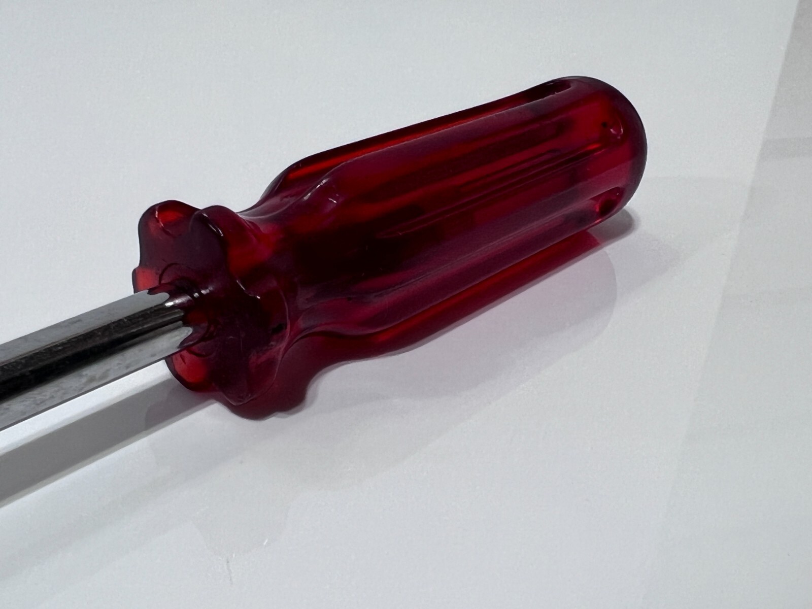 VACO Tools USA S818 1/4” Super Long 22” OAL Nut Driver – Red Hard Handle – Rare
