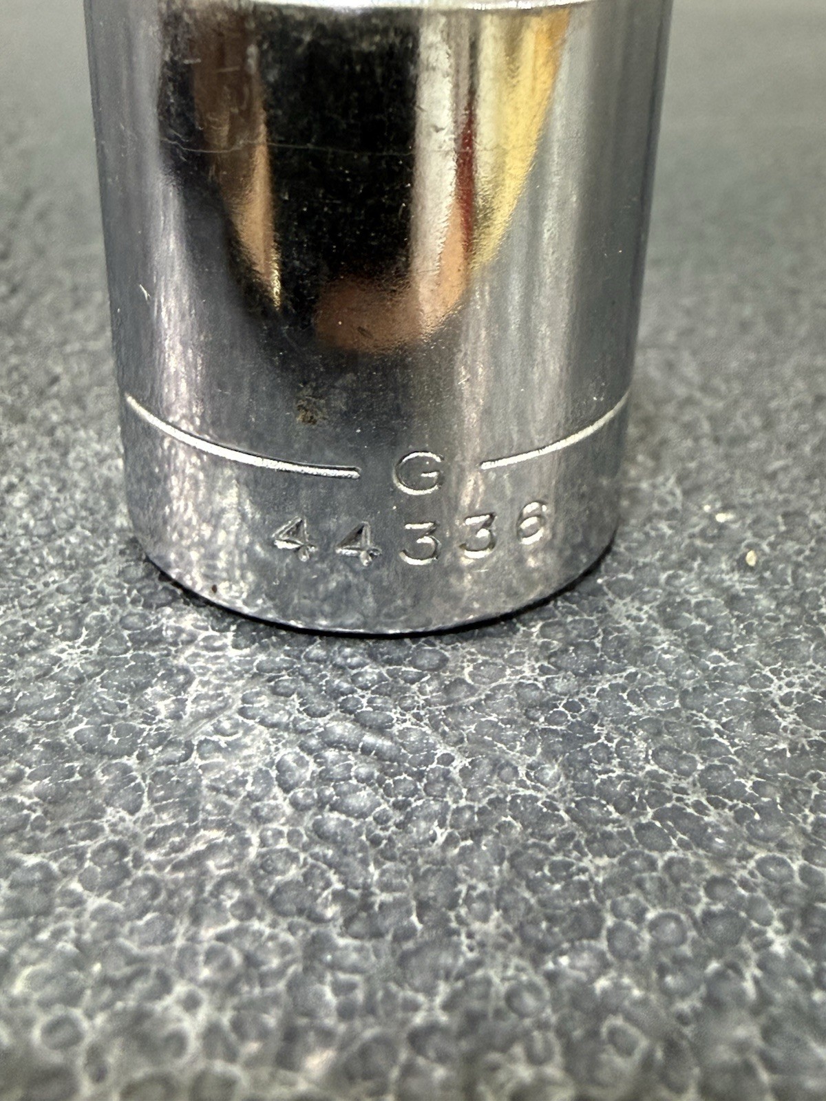 Vtg 11/16″ Craftsman G-Series P/N 44336 3/8″ Drive 12-Point Socket USA Made NOS