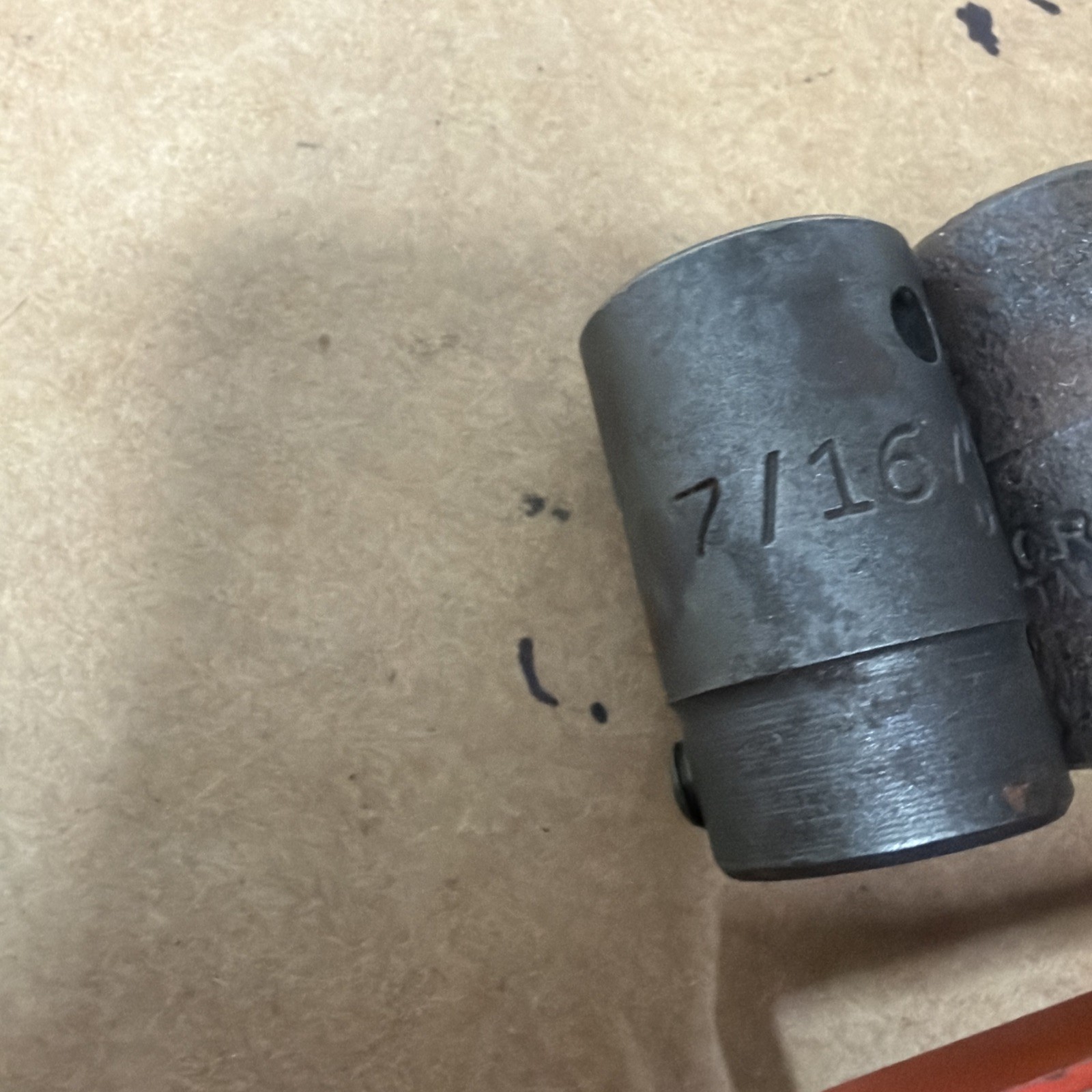 MAC TOOLS 6 PC DRIVE IMPACT SOCKET SET VT-8 METAL TRAY USA