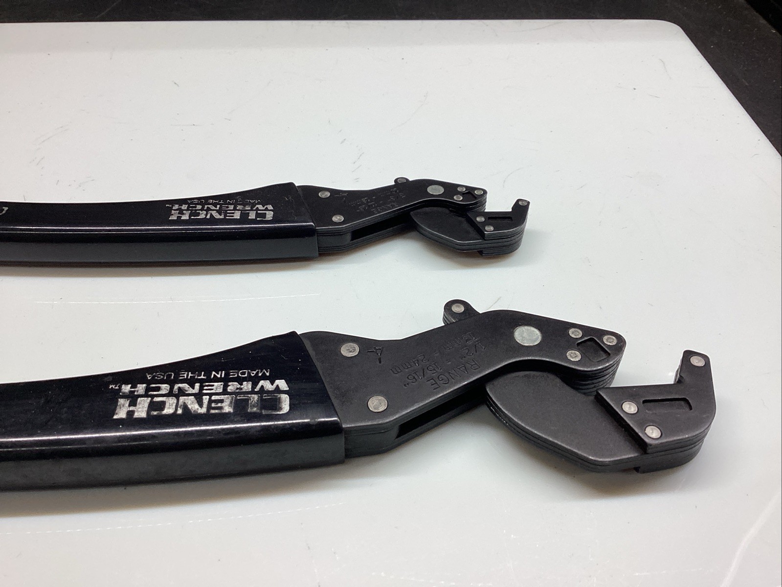 Two Craftsman Clench Wrenches 42310 1/2 “To 15/16 “ 42308 3/8 “To 11/16”