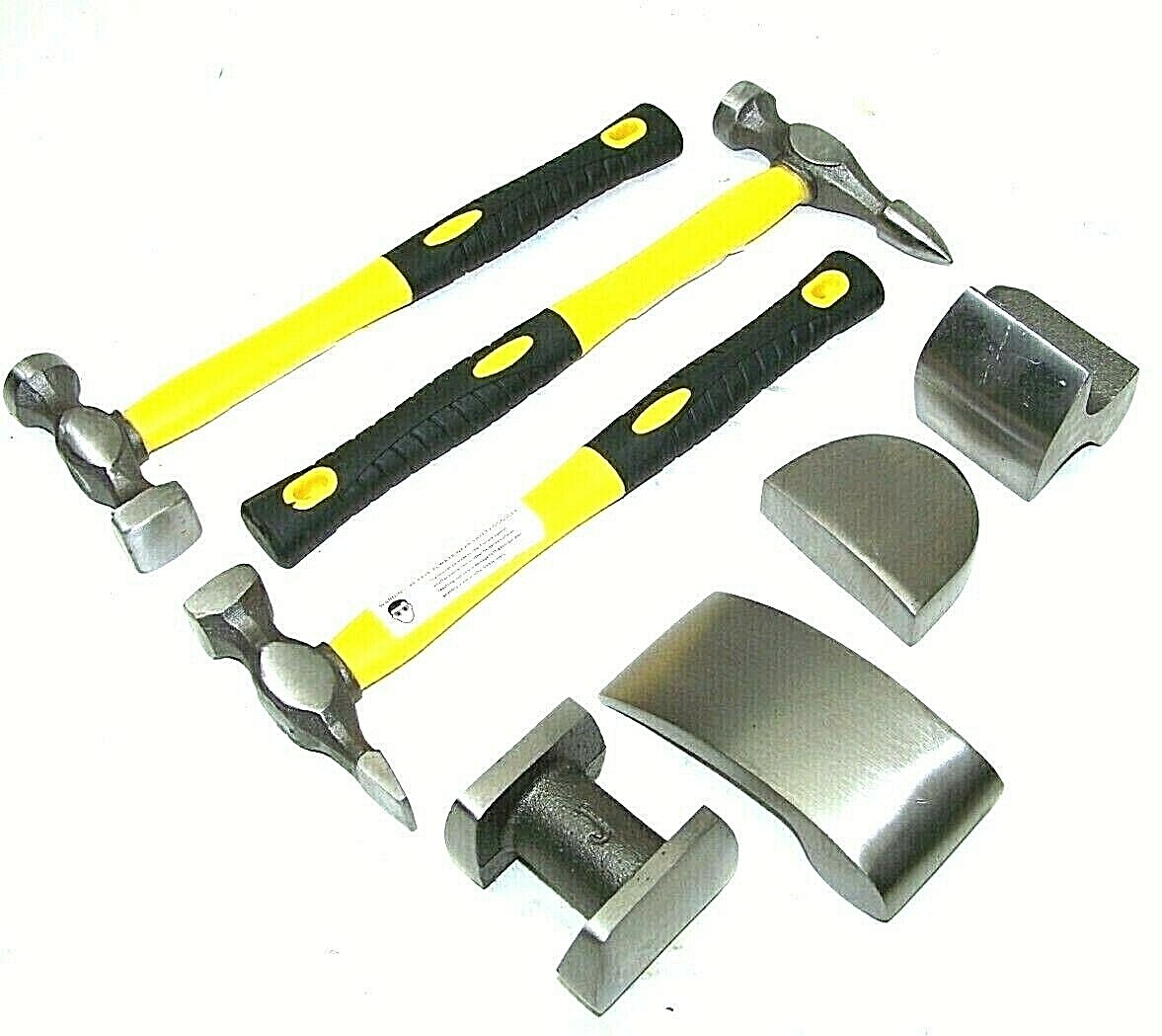 7 pc Auto Body Fender Repair Dent Truck Kit Hammers Dollies Professional tools