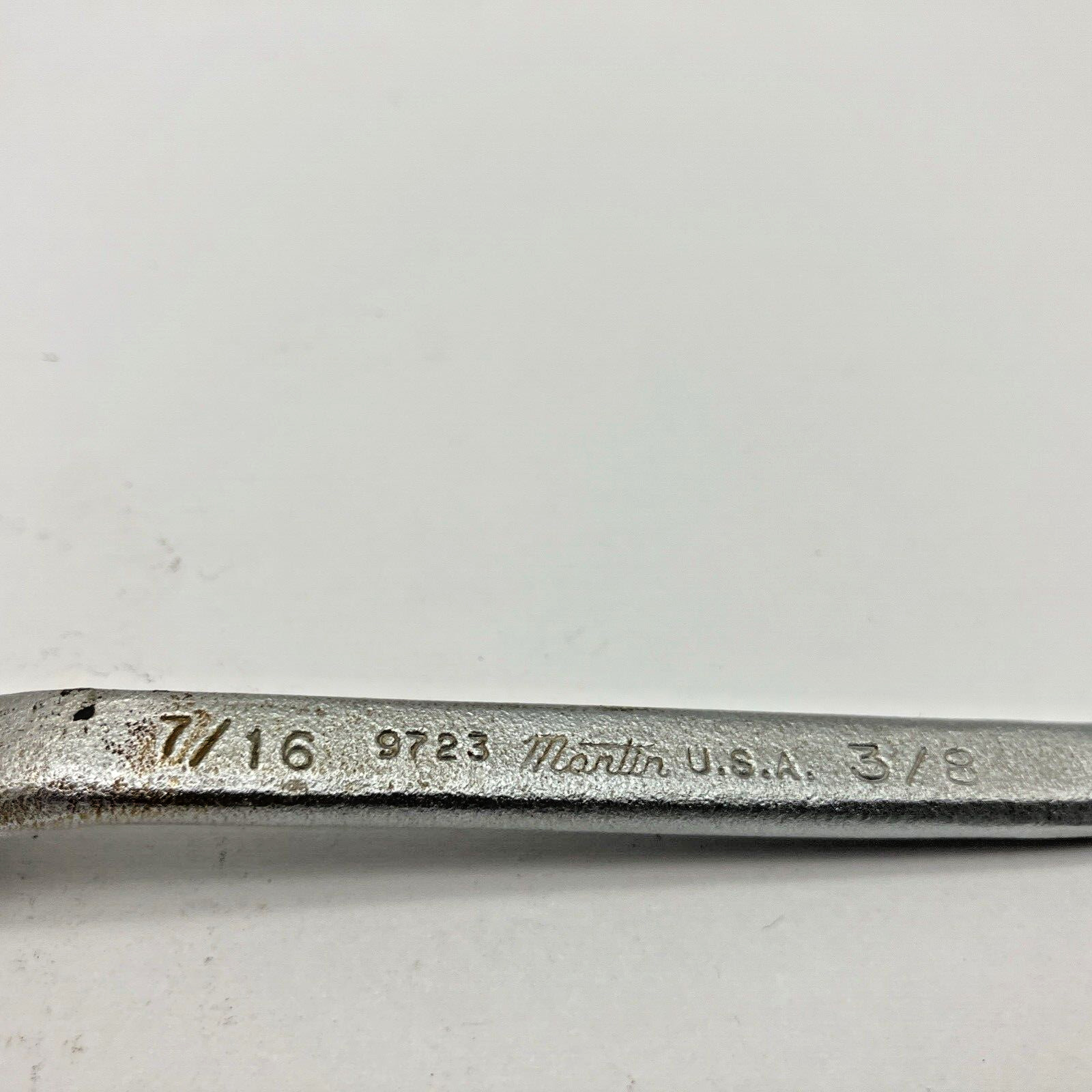 Martin Tools 9723 3/8″x7/16″ 4-5/8″ Long Offset Box Wrench USA