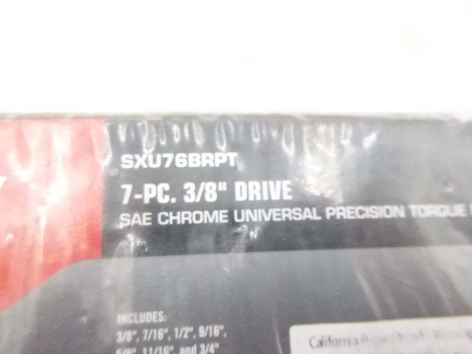 Mac Tools 7 Piece 3/8″ Drive Universal Precision Torque Socket Set