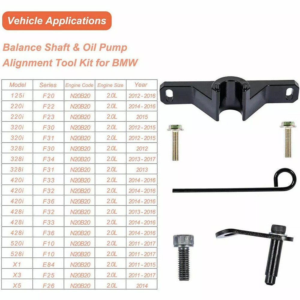 For BMW 3 Series 4 Series X3 X4 N20 N26 Flywheel Holder Tool Kit #/