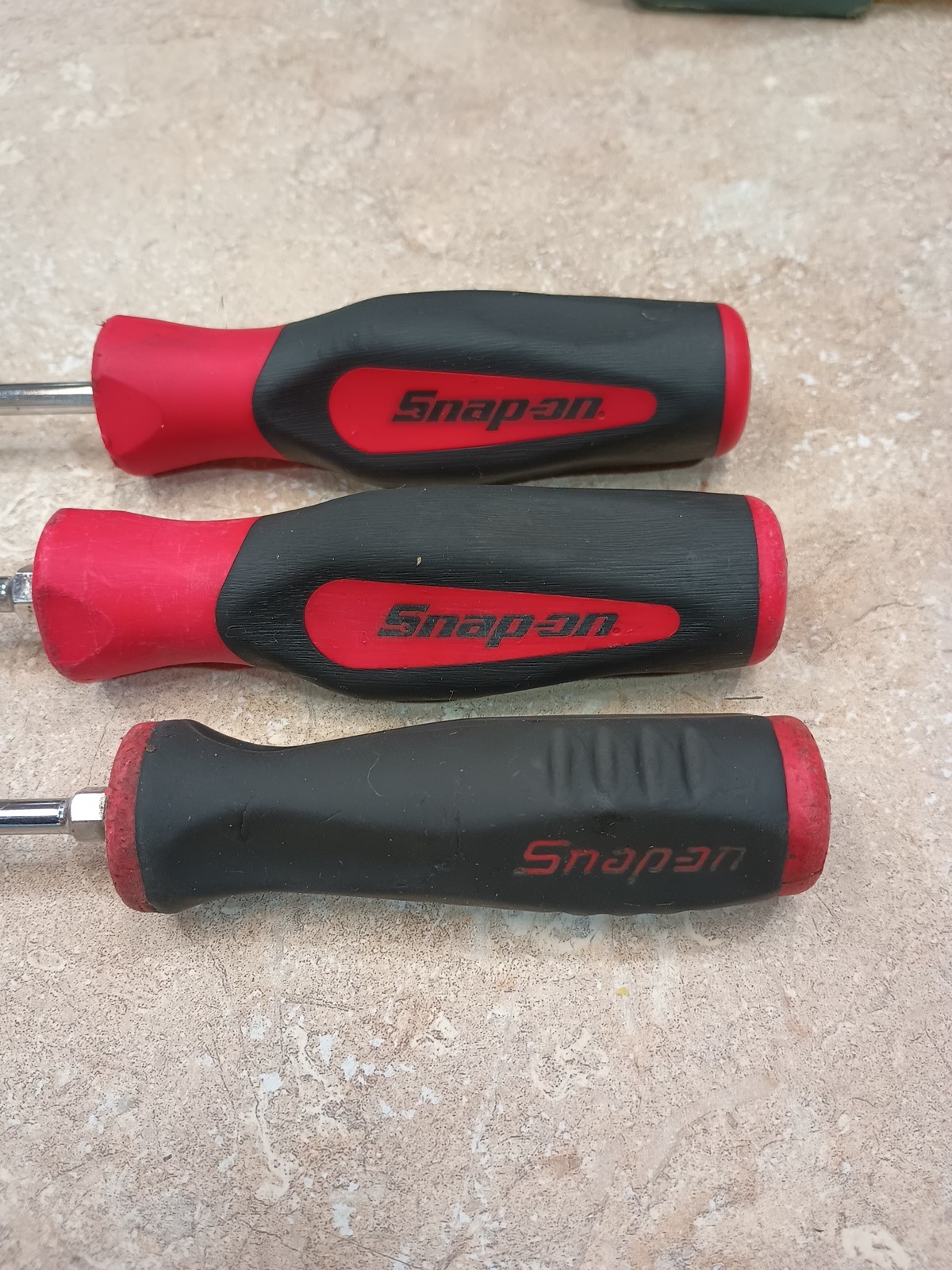 Snap-on SGDP172B #2, SGDP421RB #2, Phillips Screwdrivers + Daytona 500 Flat